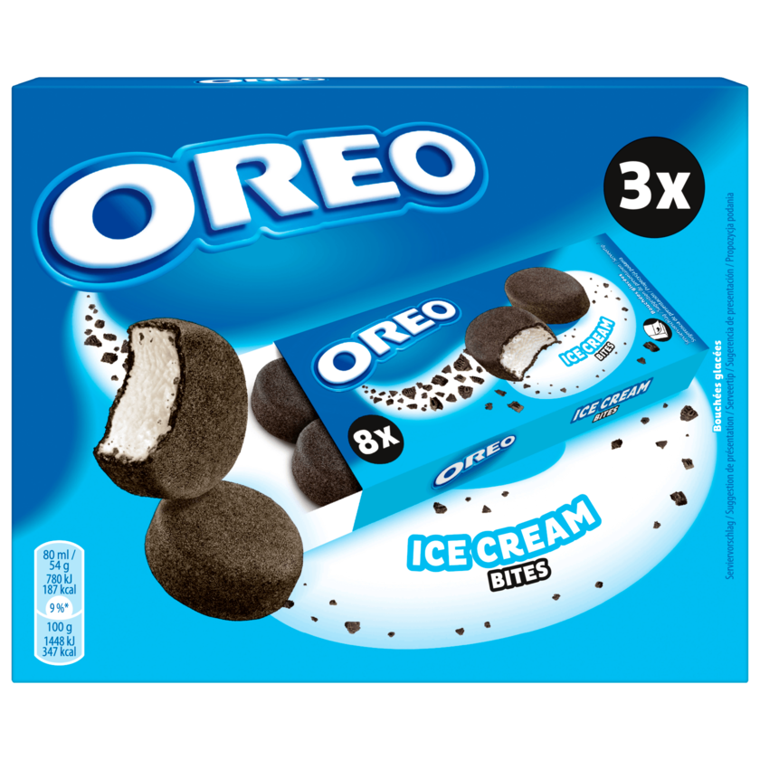 Oreo Ice Cream Bites 3x8 Stück